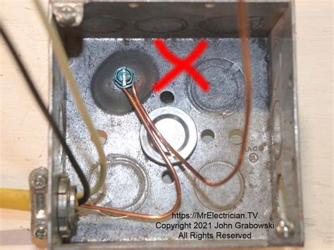 do metal receptacle boxes need to be grounded|do metal outlet boxes ground.